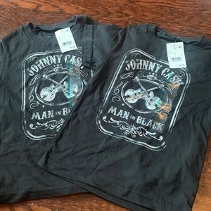 NWT Johnny cash vintage style tee size 4T